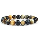 Buddha Stones  Anxiety Stress Healing Crystal Tiger Eye Bead Bracelet Bracelet BS 6