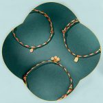 Buddha Stones Auspicious Fu Character Peace And Joy Luck Handmade Multicolored Child Adult Bracelet Bracelet BS 15