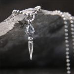 Buddha Stones 925 Sterling Silver Dorje Vajra Spiritual Power Strength Necklace Pendant Necklaces & Pendants BS 1