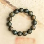 Buddha Stones Tibetan Green Sandalwood Soothing Cure Bracelet Bracelet BS 15mm(15 Beads)
