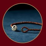 Buddha Stones Handmade 925 Sterling Silver Chinese Zodiac Natal Buddha Protection Colorful Rope Bracelet Bracelet BS 13