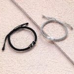 Buddha Stones Bamboo Pattern Healing Couple Rope Bracelet Bracelet BS 7