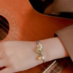 Buddha Stones Natural Hetian Jade Peace Buckle Pearl Luck Handcrafted Braided Bracelet Bracelet BS 10