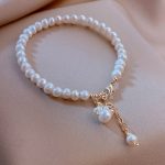 Buddha Stones Pearl Cat Paw Healing Chain Bracelet Bracelet BS 2