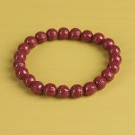 Buddha Stones Natural Double PiXiu Cinnabar Om Mani Padme Hum Wealth Luck Bead Bracelet Bracelet BS Om Mani Padme Hum 8mm