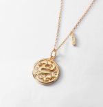 ❗❗❗A Flash Sale- Buddha Stones 925 Sterling Silver Tridacna Stone Year of the Dragon Fu Character Luck Strength Necklace Pendant Necklaces & Pendants BS 2