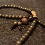 Buddha Stones Tibetan Sandalwood Protection Charm Mala Bracelet Mala Bracelet BS 9