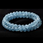 Buddha Stones Natural Aquamarine Peace Healing Bracelet Bracelet BS 8