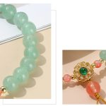 Buddha Stones Green Aventurine Luck Bead Tassel Bracelet Bracelet BS 7
