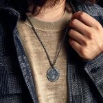 Buddha Stones 990 Sterling Silver Yin Yang Hammer Texture Harmony Necklace Pendant Necklaces & Pendants BS 8