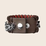Buddha Stones Dragon Leather Protection Weave Bracelet Bracelet BS 3