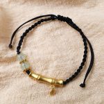 Buddha Stones Bamboo Design Luck Strength Braided Bracelet Bracelet BS 10