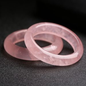 Buddha Stones  Natural Rose Quartz Love Caring Bracelet Bangle Bracelet Bangle BS main