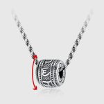 Buddha Stones Tibet Om Mani Padme Hum Protection Necklace Pendant Necklaces & Pendants BS 3