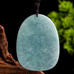 Buddha Stones Natural Jade Ganesh Ganpati Elephant Protection Amulet Necklace Pendant Necklaces & Pendants BS 7