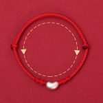 Buddha Stones 999 Sterling Silver Bean Design Luck Connection Handmade Braided Bracelet Bracelet BS 7