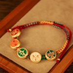 Buddha Stones Tibetan Five God Of Wealth Colorful Rope Braided Luck Bracelet Bracelet BS 3