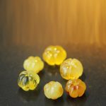 Natural Hetian Jade Pumpkin Amber Red Agate Crystal Prosperity Bracelet Bracelet BS 8