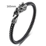 Buddha Stones Dragon Titanium Steel Protection Luck Bracelet Bracelet BS 11