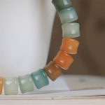 Buddha Stones Colorful Bodhi Seed Cat Paw Wisdom Bracelet Bracelet BS 4