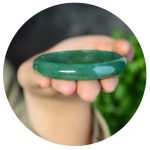 Buddha Stones Jade Healing Abundance Protection Bracelet Bangle Bracelet & Bangle BS 9
