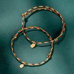 Buddha Stones Auspicious Fu Character Peace And Joy Luck Handmade Multicolored Child Adult Bracelet Bracelet BS main