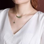 Buddha Stones 925 Sterling Silver Cyan Jade Beads Healing Necklace Pendant Necklaces & Pendants BS 7
