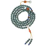 Buddha Stones 108 Beads Bodhi Seed Blessing Meditation Bracelet Mala Mala Bracelet BS 5