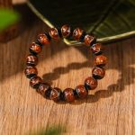 Buddha Stones Tibetan Classic Liuli Glass Bead Luck Wealth Bracelet (Extra 30% Off | USE CODE: FS30) Bracelet BS Brown 14mm
