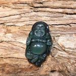 Natural Rainbow Obsidian Laughing Buddha Inner Peace Necklace Pendant Necklaces & Pendants BS 8