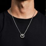 Buddha Stones Tibetan Om Mani Padme Hum Carved Peace Purity Chain Necklace Pendant Necklaces & Pendants BS 11