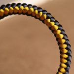 Buddha Stones Handmade Tibetan Black Gold Dragon Scale Rope Om Mani Padme Hum Purity Bracelet Bracelet BS 5