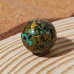 Buddha Stones Natural Multicolored Lacquer Beads Calm Bracelet Bracelet BS 8