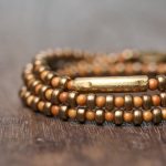 Buddha Stones Retro Olive Pit Copper Wealth Bracelet Bracelet BS 3