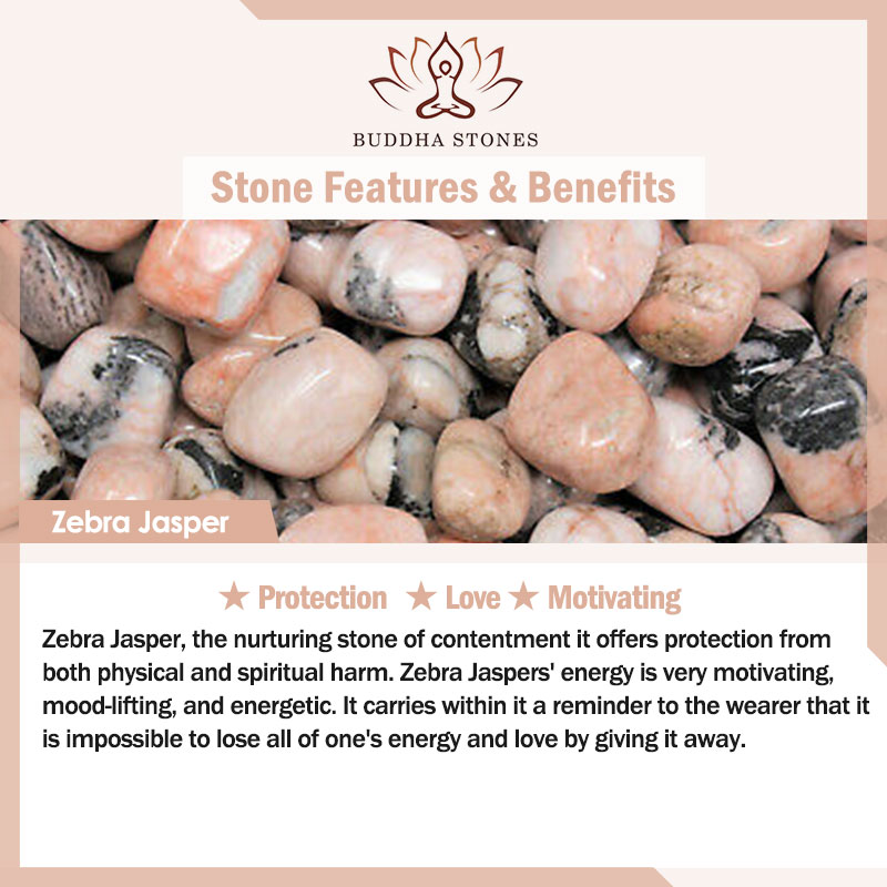 Buddha Stones Tibetan Turquoise Lazurite Zebra Jasper Balance Necklace Necklaces & Pendants BS 3