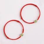 Buddha Stones Handmade Jade Lucky Bead Prosperity Braided Bracelet Bracelet BS 4