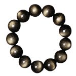 Buddha Stones Tibetan Obsidian Purification Bracelet Bracelet BS main