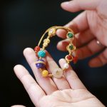 Buddha Stones 925 Sterling Silver Natural Hetian Jade Amber Red Agate Crystals Luck Bracelet Bracelet BS 4