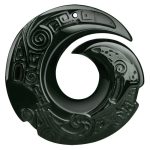 Buddha Stones One's Luck Improves Design Patern Natural Hetian Cyan Jade Success Necklace Pendant Necklaces & Pendants BS 9