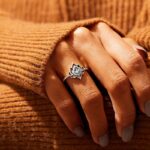 Buddha Stones Sterling Silver Lotus Zircon Blessing Protection Ring Ring BS 4