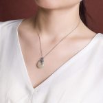 Buddha Stones 925 Sterling Silver Plated Gold Year of the Dragon Hetian Jade Peace Buckle Copper Coin Abundance Necklace Pendant Necklaces & Pendants BS 10
