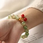 Buddha Stones Liuli Glass Bead Blessing Harmony Bracelet Bracelet BS 1