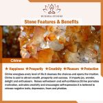 Buddha Stones Round Citrine Peace Buckle Happiness Braided Bracelet Bracelet BS 7