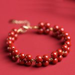 Buddha Stones Natural Cinnabar Beaded Blessing Bracelet Bracelet BS 9