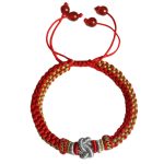 Buddha Stones Colorful Rope True Love Knot Luck Handmade Bracelet Bracelet BS 16