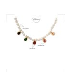 Buddha Stones Pearl Crystal Stone Purity Necklace Pendant Necklaces & Pendants BS 10