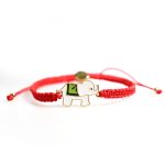 Tibetan Handmade 925 Sterling Silver Lucky Elephant Red String Bracelet (Extra 30% Off | USE CODE: FS30) Bracelet BS 7