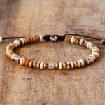 Buddha Stones Picture Jasper Positive Beads String Bracelet Bracelet BS 2