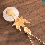 Buddha Stones White Jade Fox Copper Coin Protection Luck Necklace Pendant Necklaces & Pendants BS 3