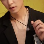 Buddha Stones Natural Silver Sheen Obsidian Red Agate Dancing Lion Protection Necklace Pendant Necklaces & Pendants BS 3